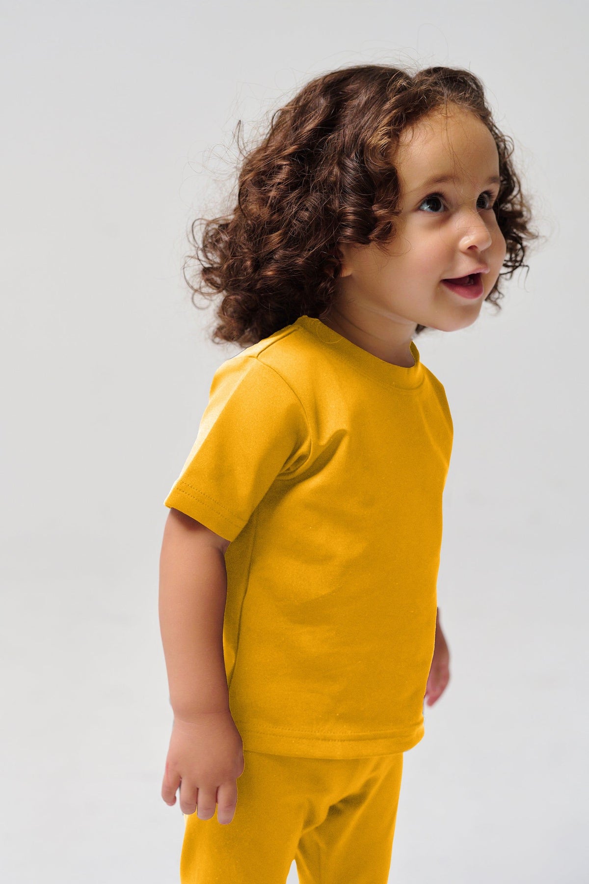 MULU Classic Unisex Baby T-shirt - Yellow