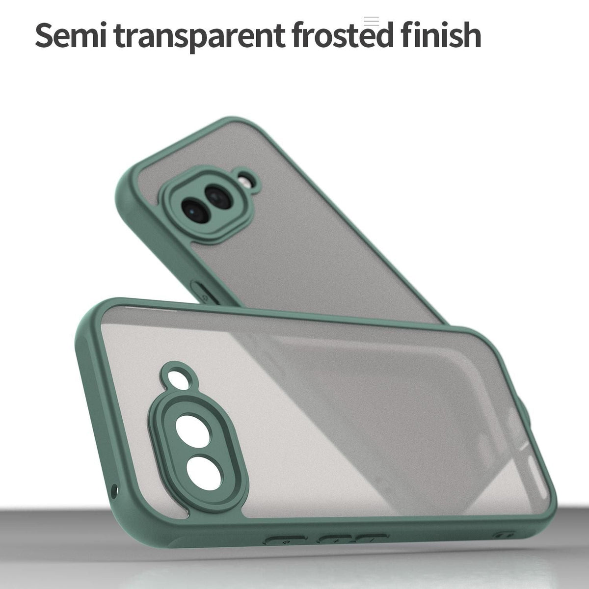 TPU Hybrid PC Frosted Phone Case For Google Pixel 9a