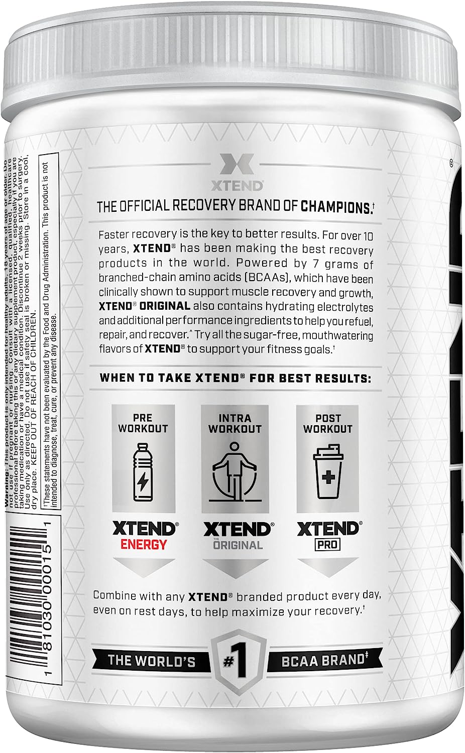 XTEND ORIGINAL BCAA BLUE RASPBERRY ICE
