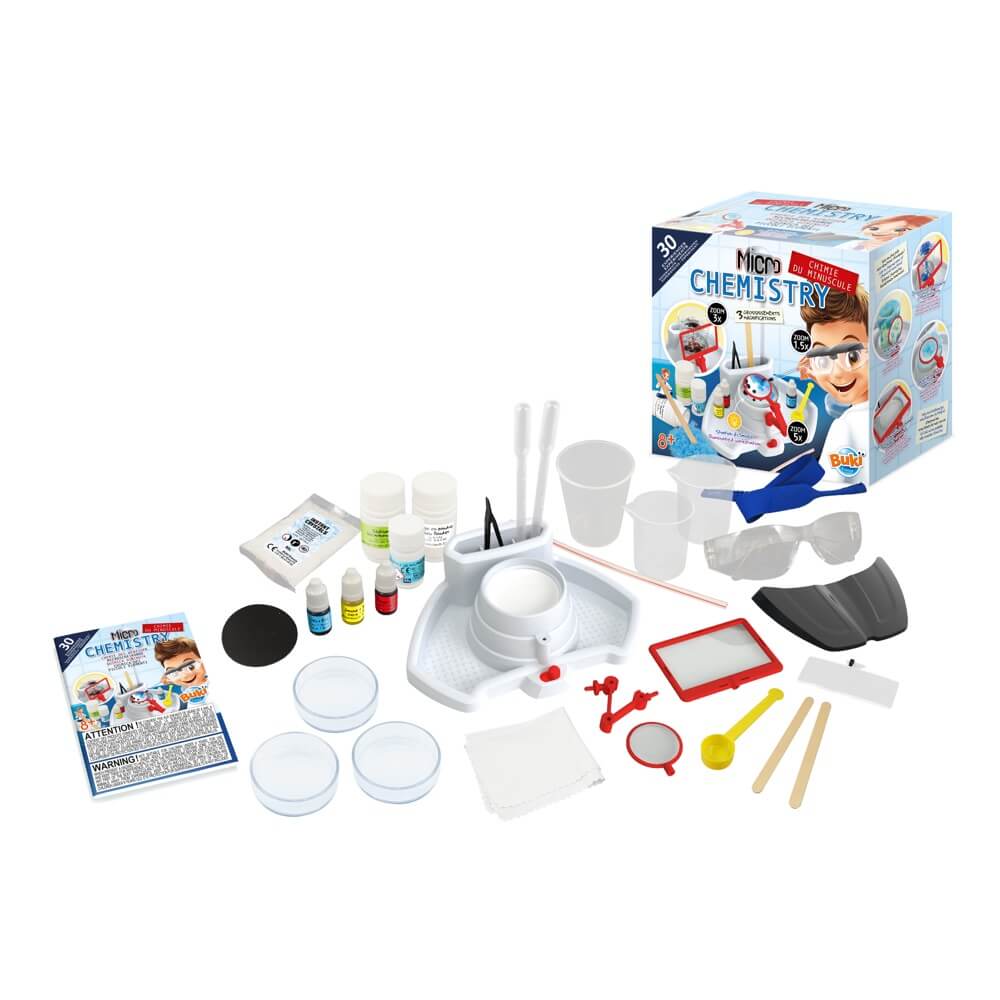 Buki France Microscopic Chemistry Kit