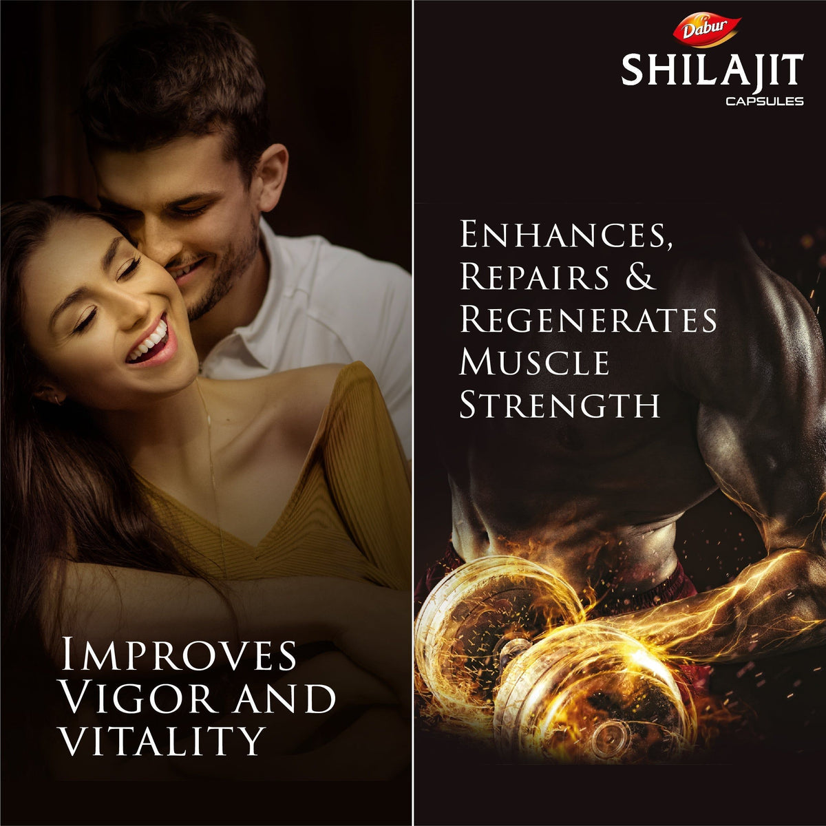 Dabur Shilajit 30 Capsules Pack of 2