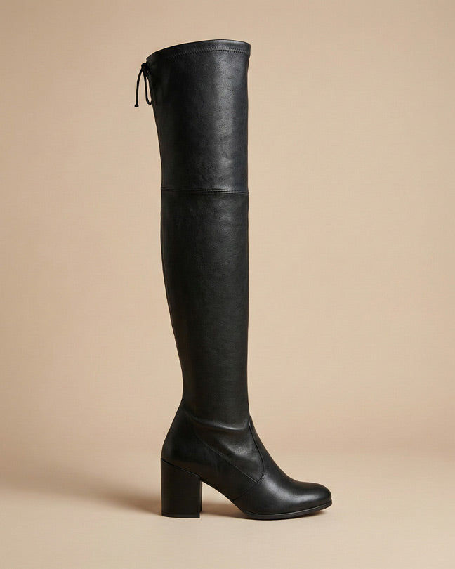 Stuart Weitzman Tieland black high-knee boots