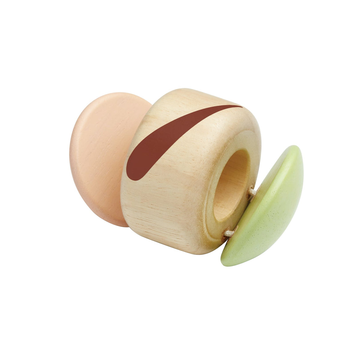 PlanToys Clapping Roller — Modern Rustic | Wooden Baby Toy