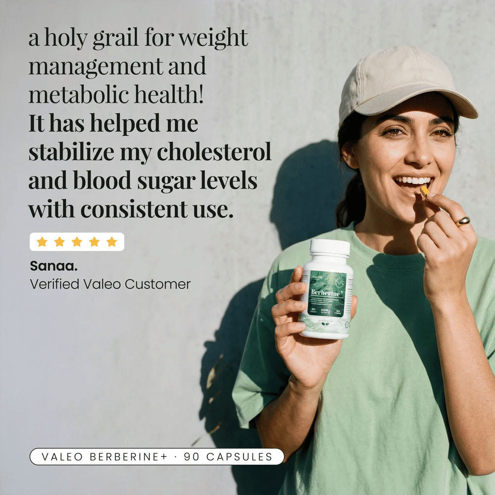 Valeo Berberine+ 1000mg 90s