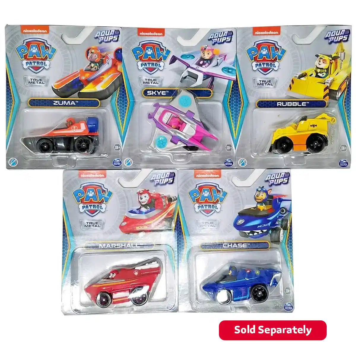 Paw Patrol Die-Cast Aqua 1:55 Vhcl Asst.