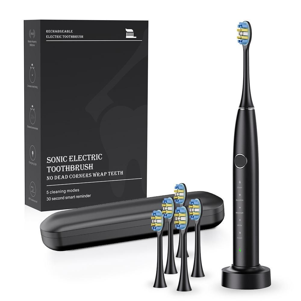 IPX7 Waterproof Sonic Wireless Electric Toothbrush