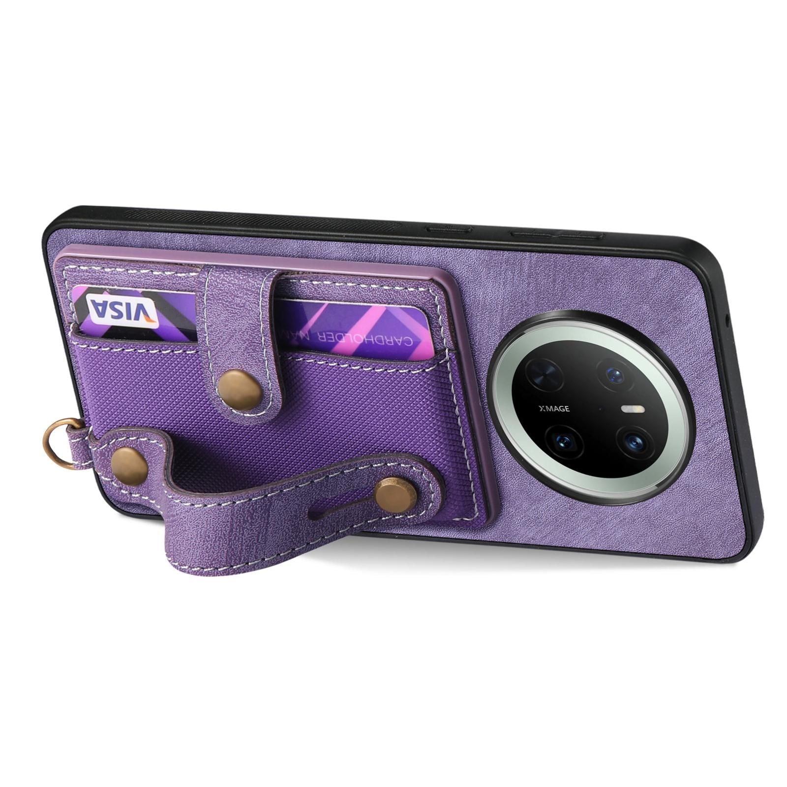 Retro Card Wallet Case For Huawei Mate 70 Pro