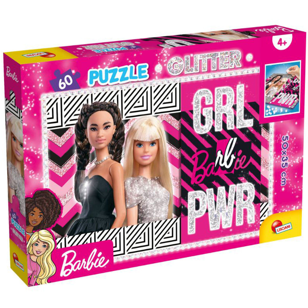 BARBIE GLITTER PUZZLE 60- GIRL SQUAD!