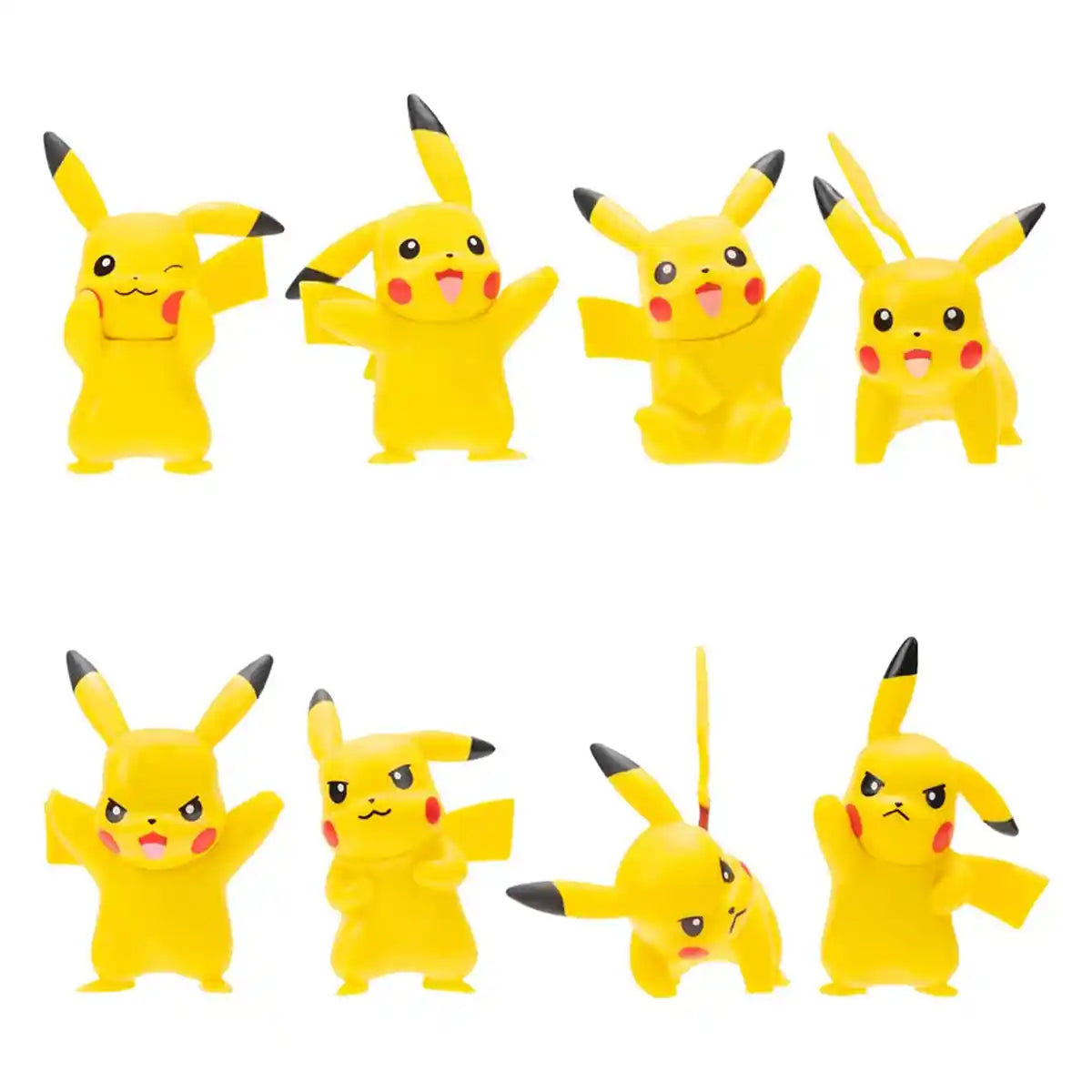 POKEMON BATTLE FIGURE PICKACHU 8PACK 2"