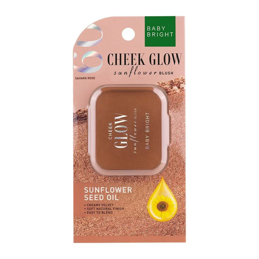 CHEEK GLOW SUNFLOWER BLUSH 5.2G BABY BRIGHT (M) 09 SAHARA ROSE