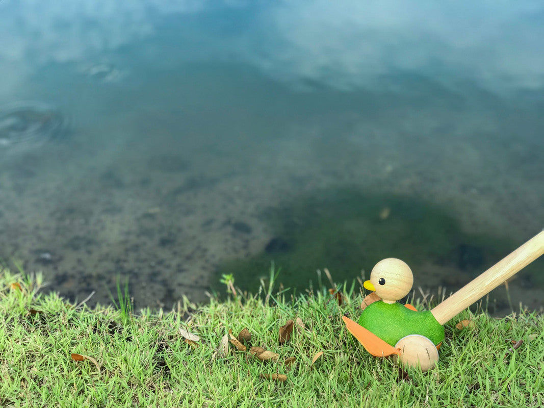 PlanToys Push Along Duck