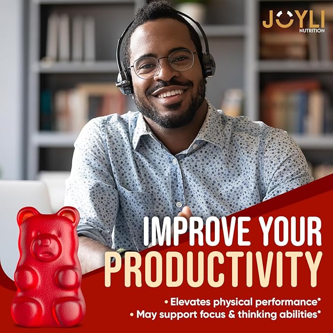 Joyli Nutrition Ashwagandha Gummies for Women & Men 60