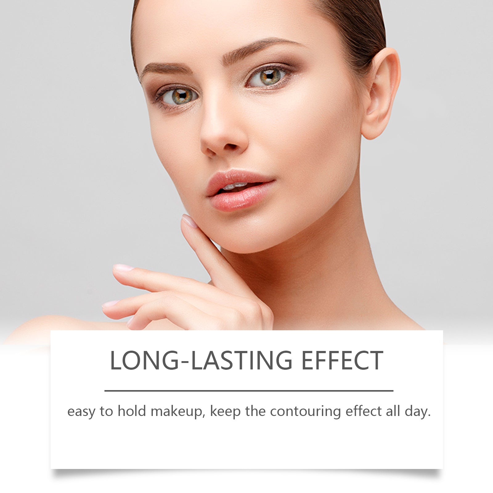 2-in-1 Face Makeup Contouring Stick, Long-Lasting Natural 3D Sculpting ,7g