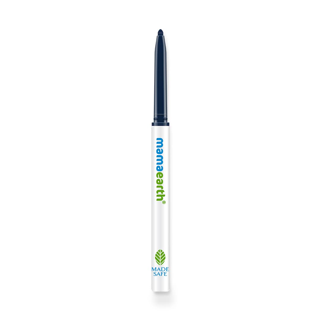 Mamaearth Long Stay Colored Kajal for 11 Hour Long Stay - Deep-Ocean Blue - 0.35 g