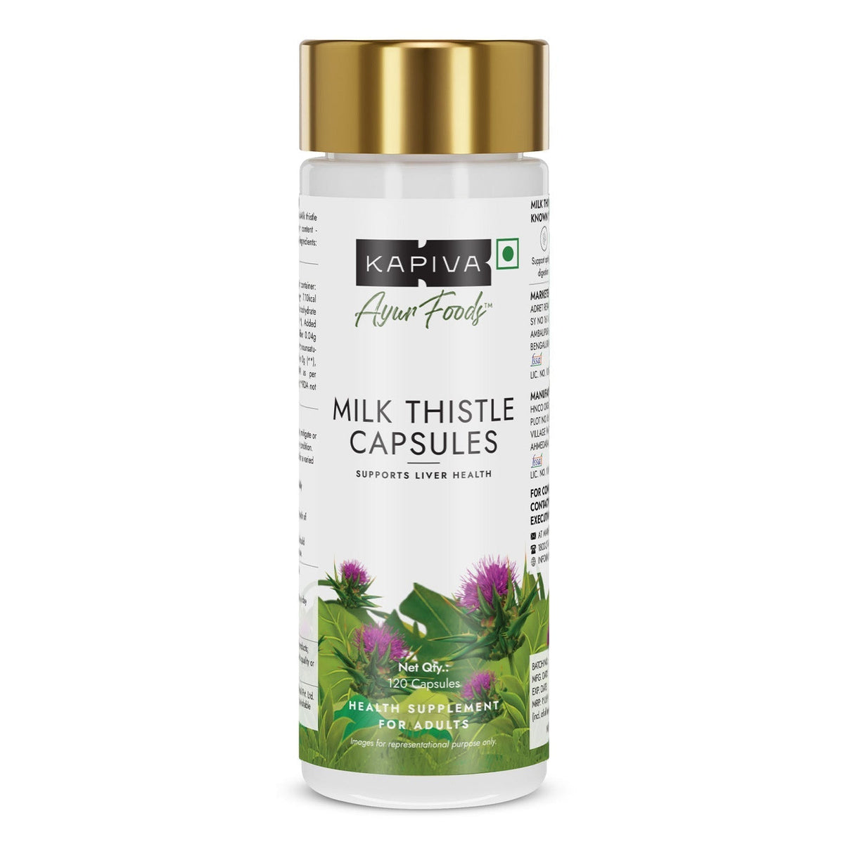 Kapiva Milk Thistle Capsule 120 capsules