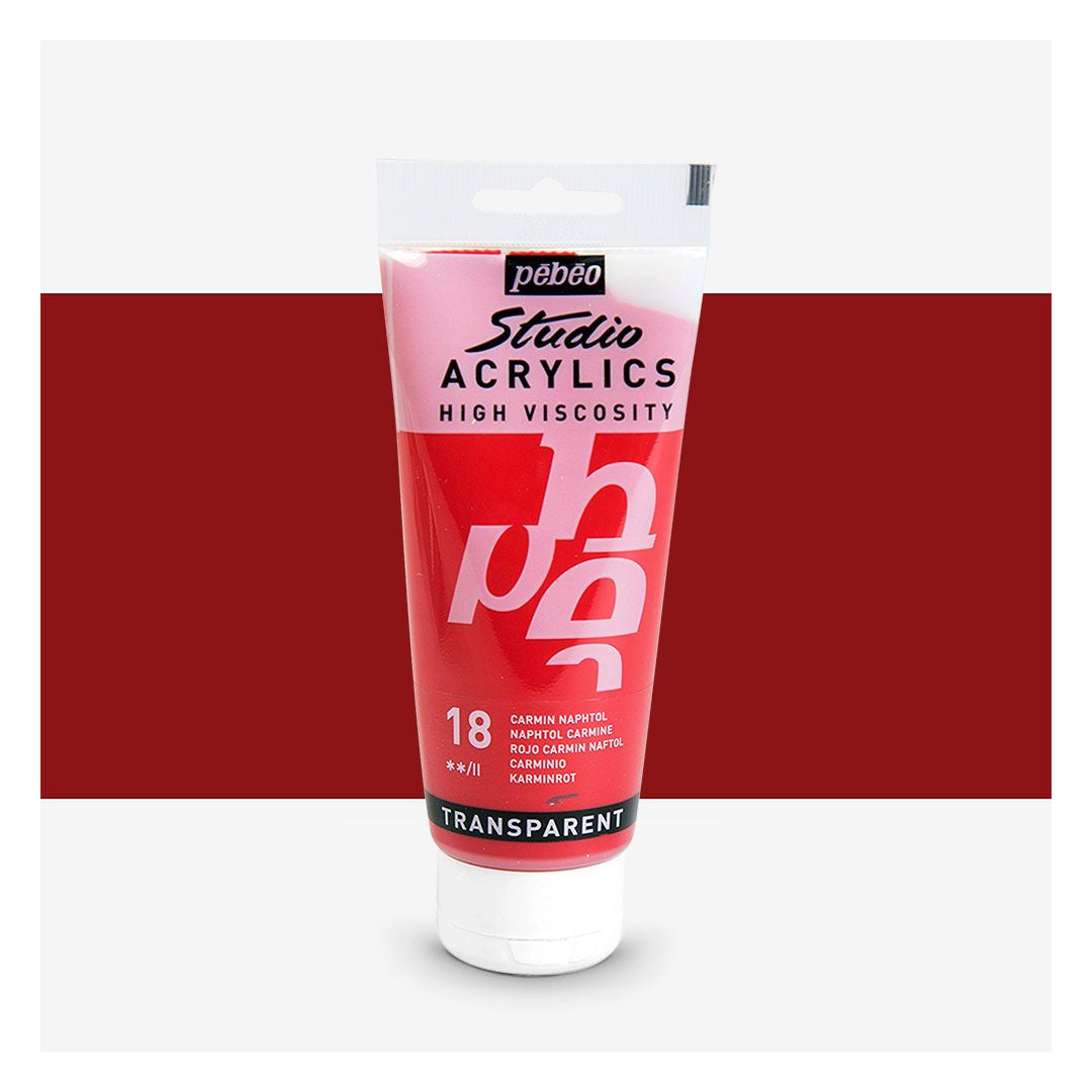 Pebeo Acrylic Paint, Transparent, 100 ml