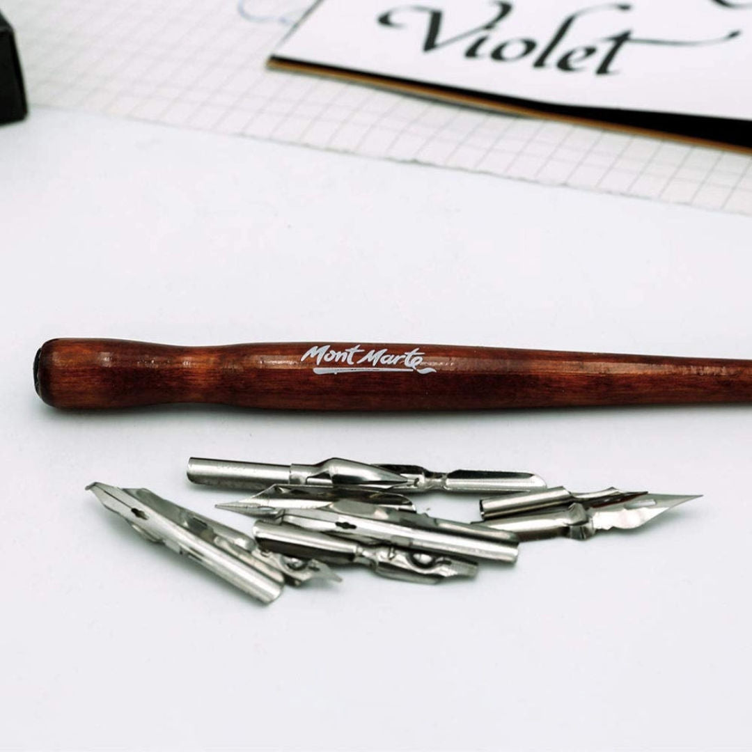Mont Marte Calligraphy Dip Pen Set