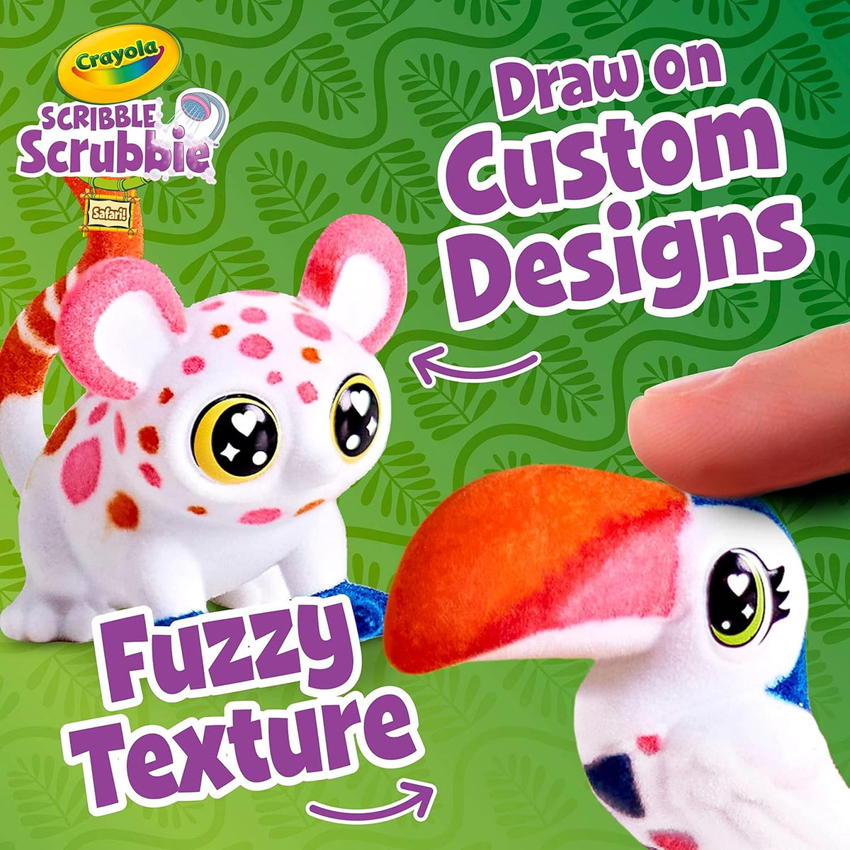 Crayola Scribble Scrubbie Safari Treehouse Paint Kit