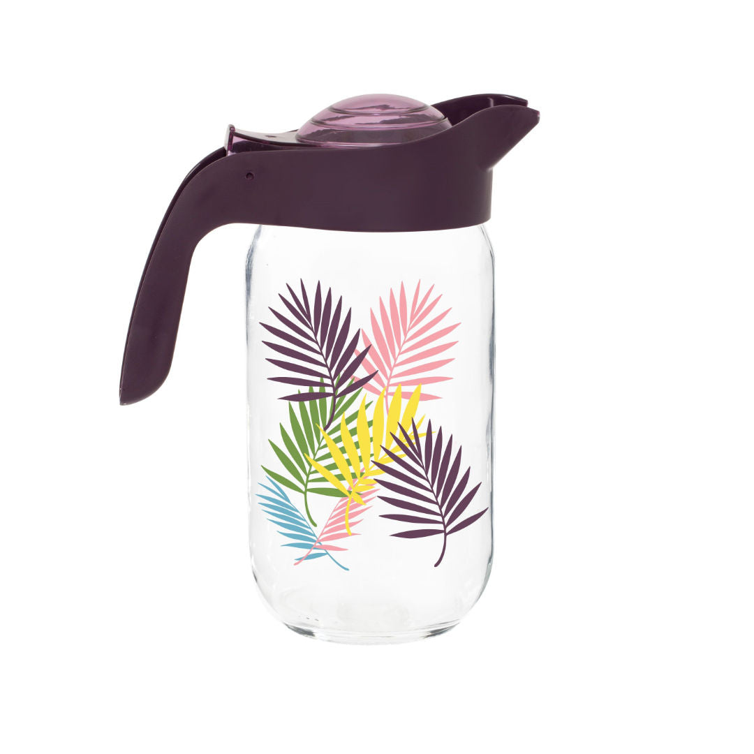 Herevin Stylish Plastic Decorated Mosaic Jug, 1L