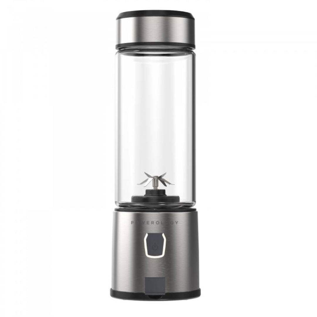 Powerology New 6-Blade Portable Juicer,  450ml, 126W, Black