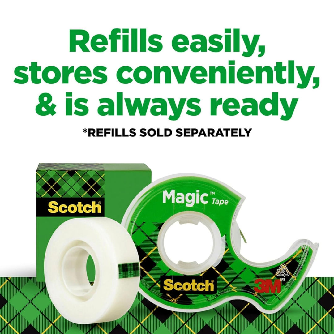3M Scotch Magic Tape Matte Finish Invisible