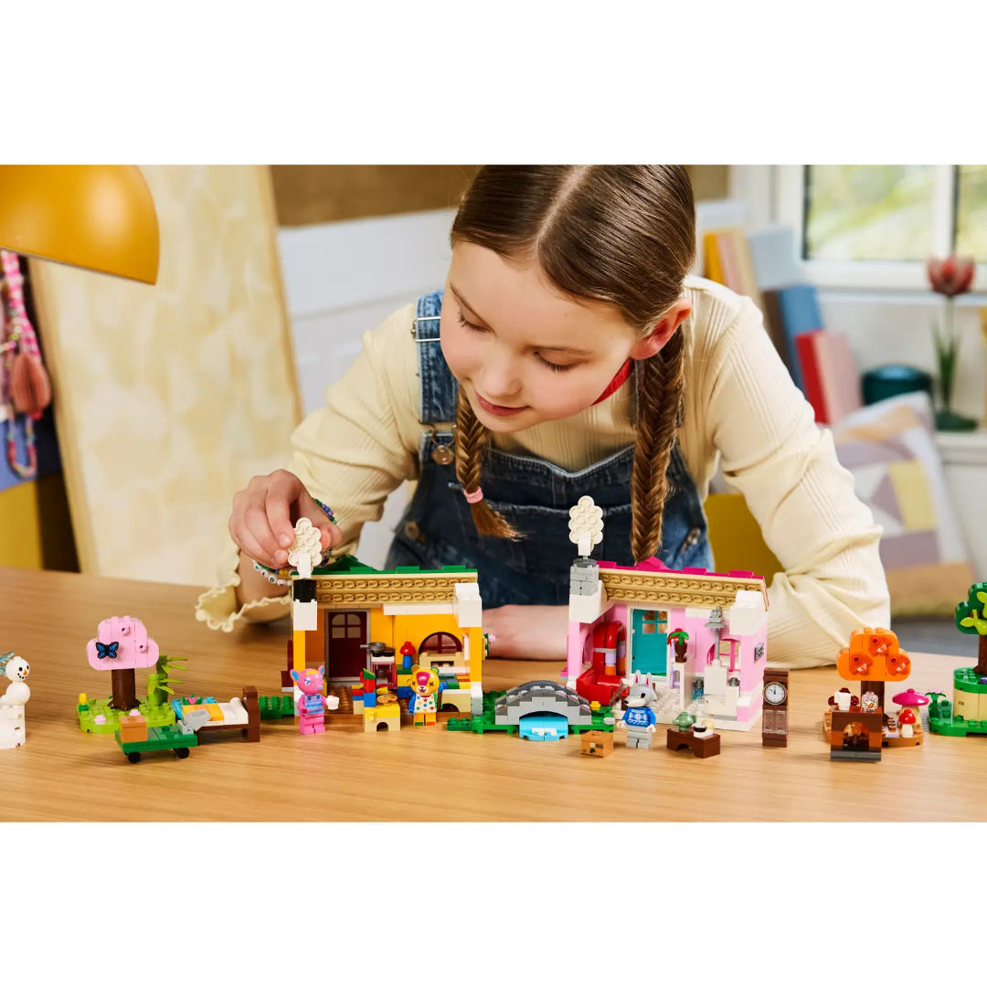 LEGO Animal Crossing Creative Houses Toy Building Set, For Age 7+ Years