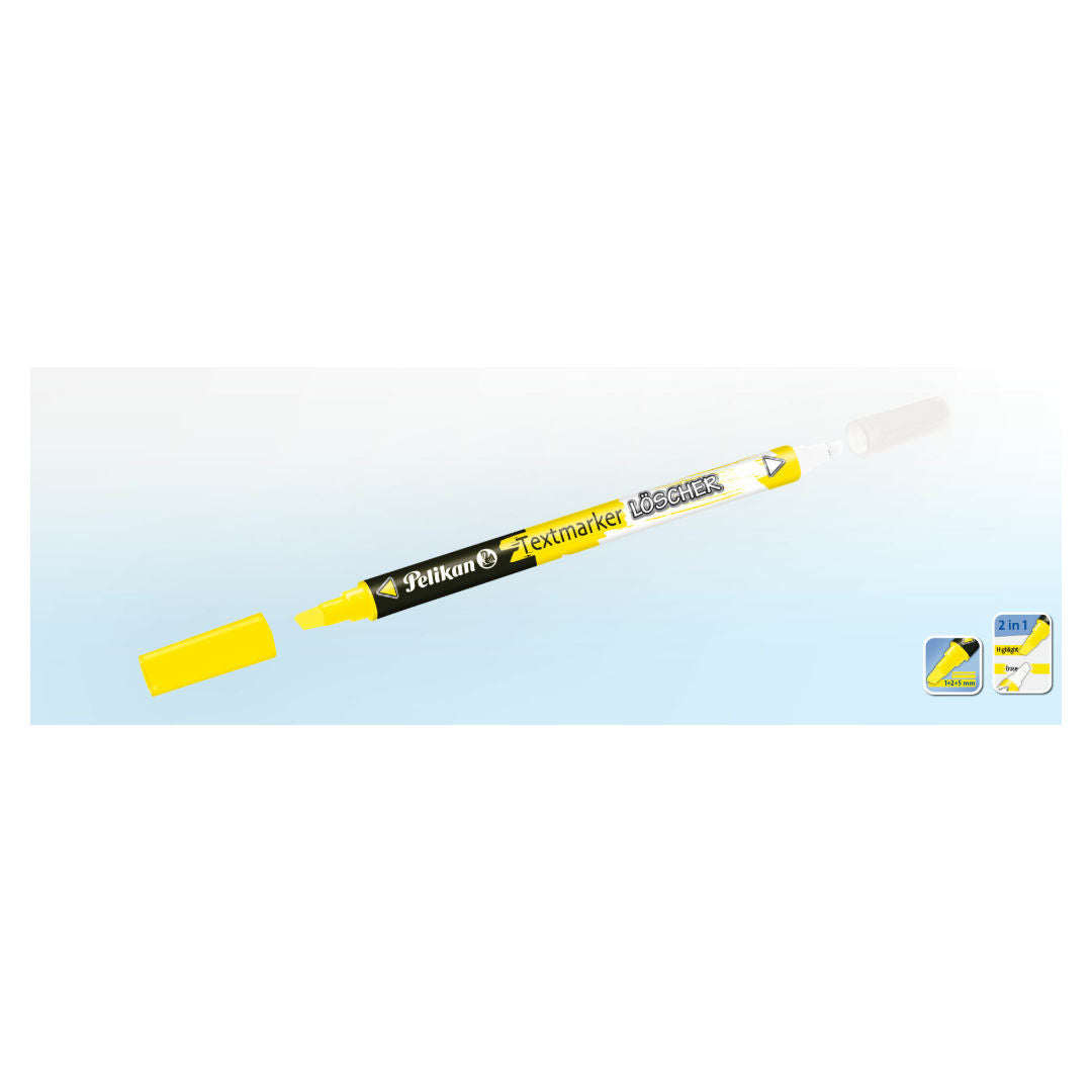 Pelikan 456, 2 In 1 Erasable Highlighter, 931428
