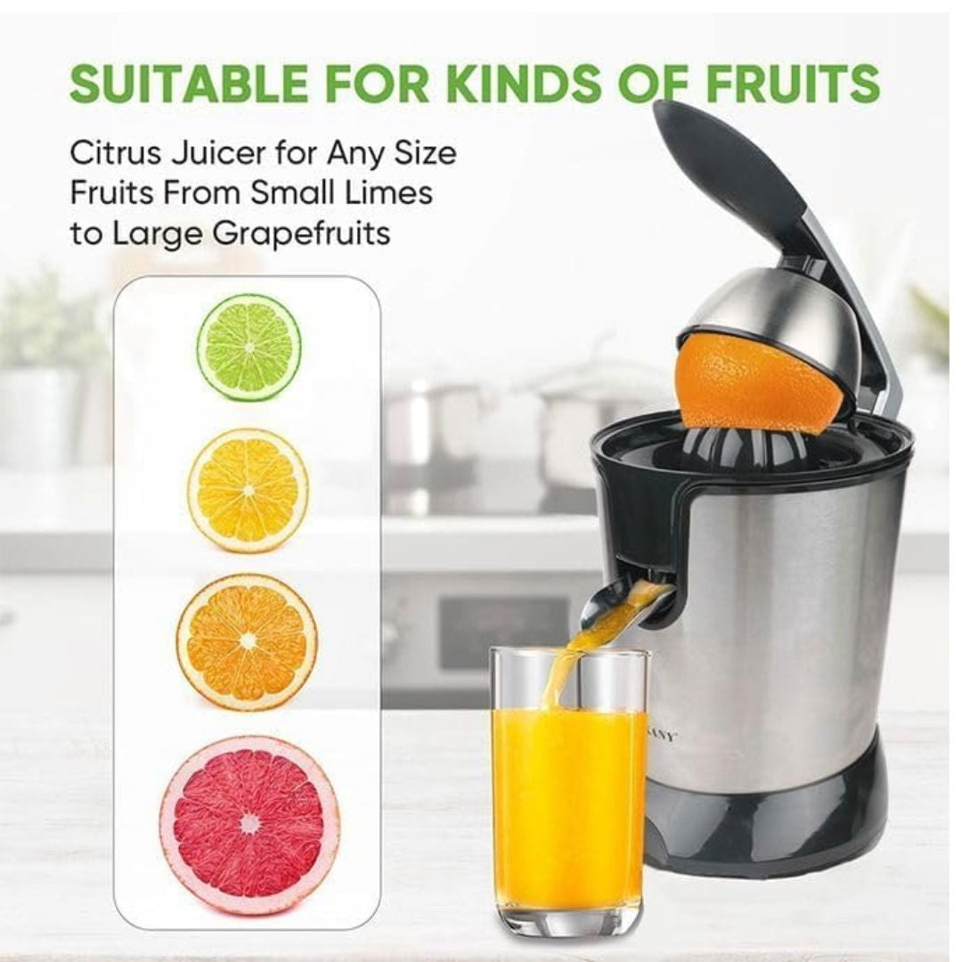 RSC Sokany 350W Citrus Juicer Electric Juicer for Orange & Lemon, JE-651E, P24-337