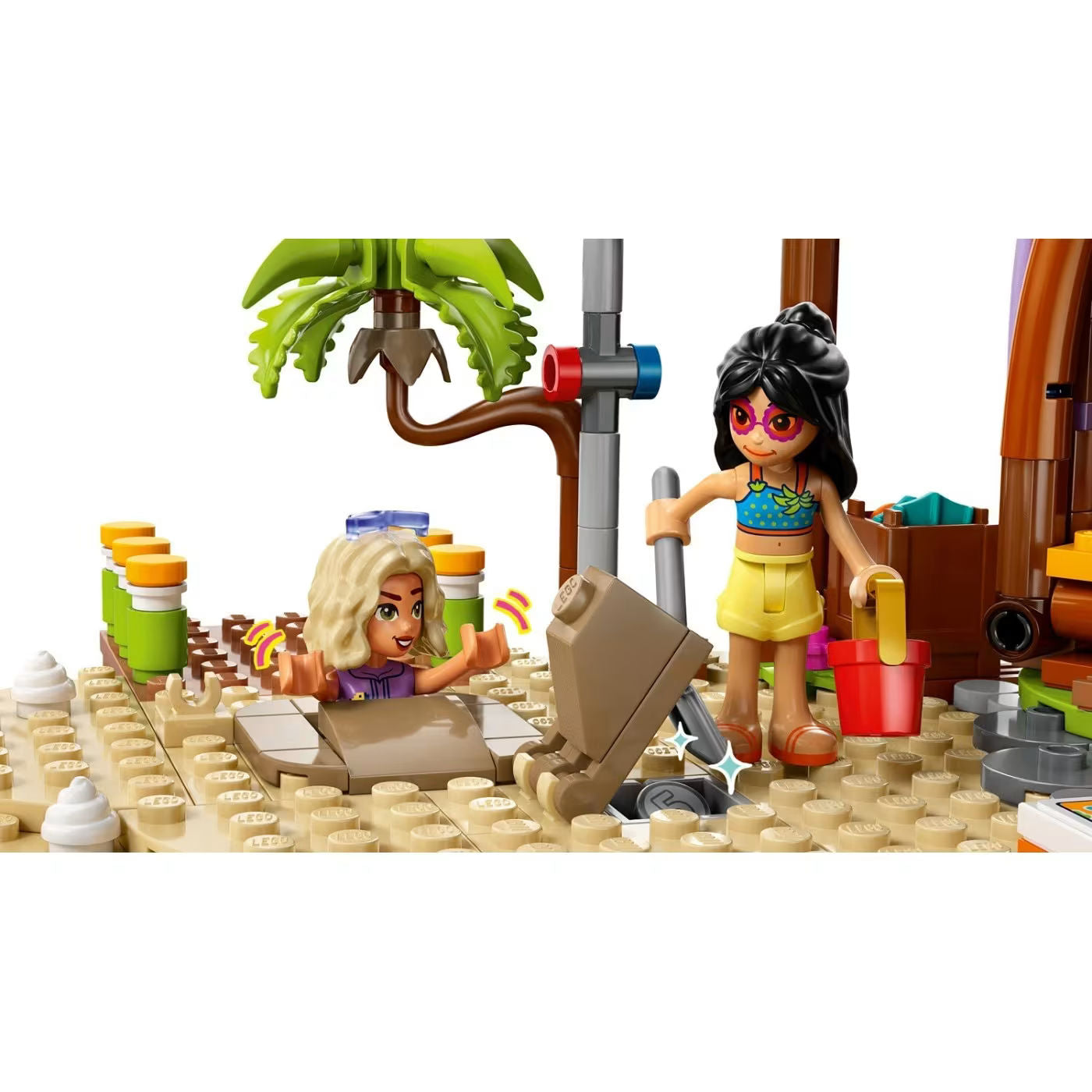 LEGO Friends Family Holiday Beach Resort Building Set for Ages 8+, 1,140 Pieces