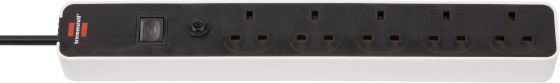 BRENNENSTUHL 1153253020 ECOLOR 5-WAY+FUSE BTN 1.5M
