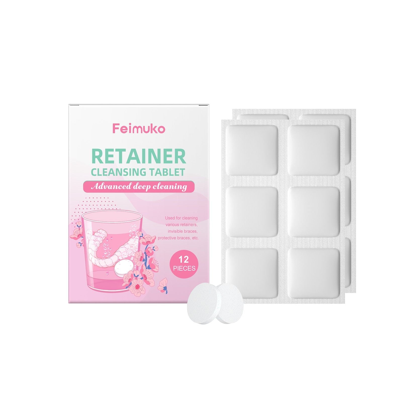 Denture Cleaning Tablets Deep Clean 12pcs