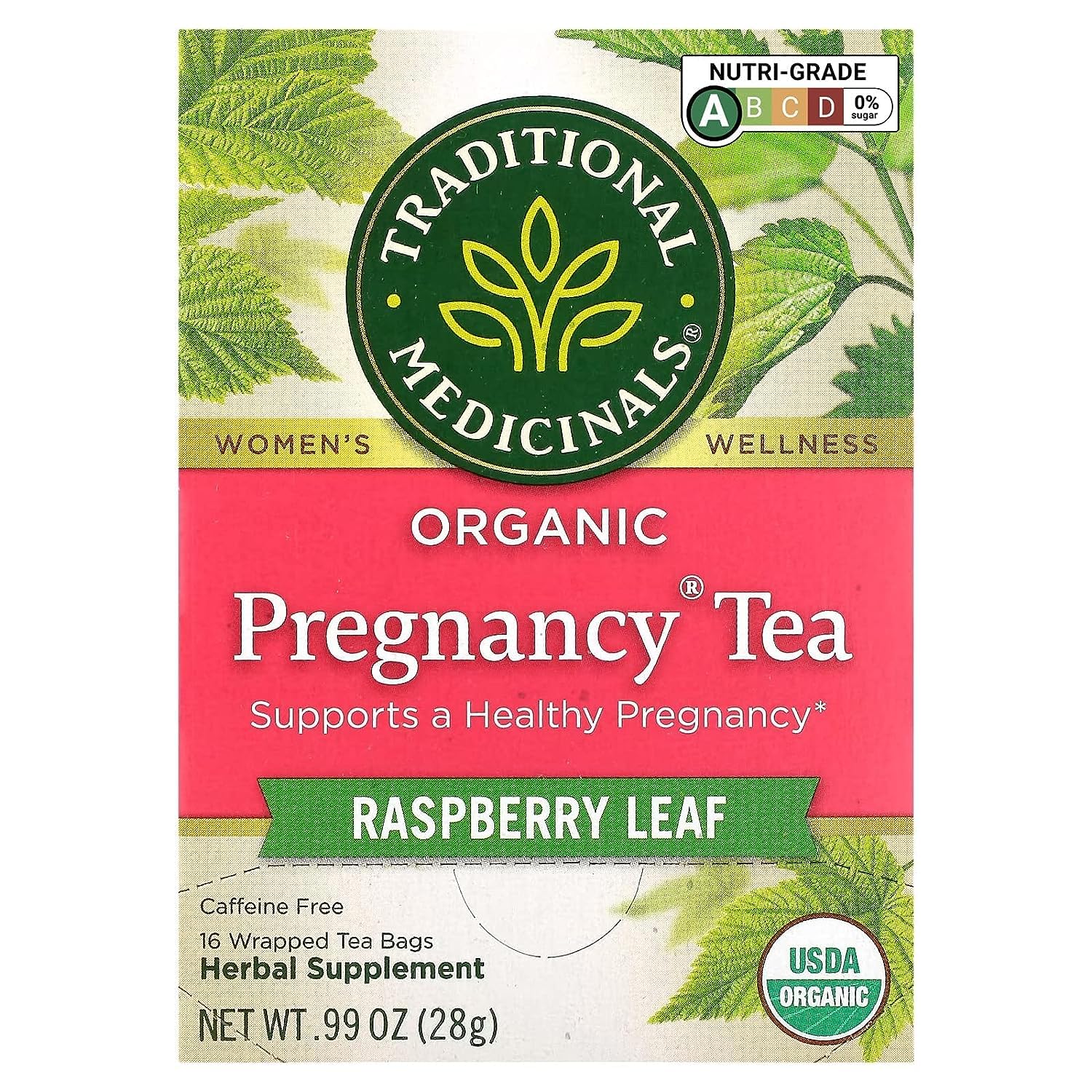 Traditional Medicinal Pregnancy Tea, 16 Teabags