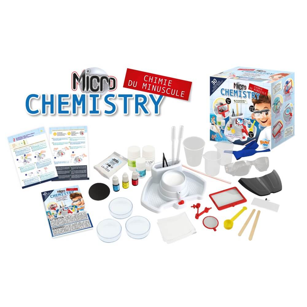 Buki France Microscopic Chemistry Kit