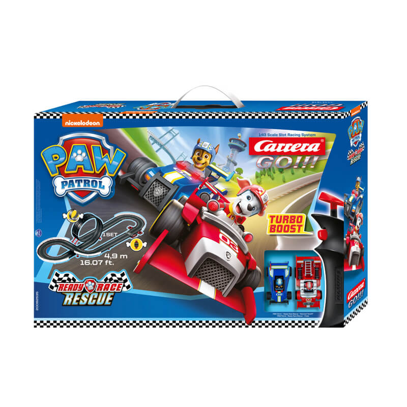 Carrera GO PAW Patrol Ready Race Rescue Track Set, 6+ years