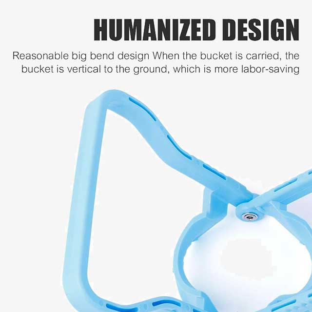 Thickened Pure Bucket Handle - Durable & Heavy-Duty Replacement Handle for Buckets and Containers