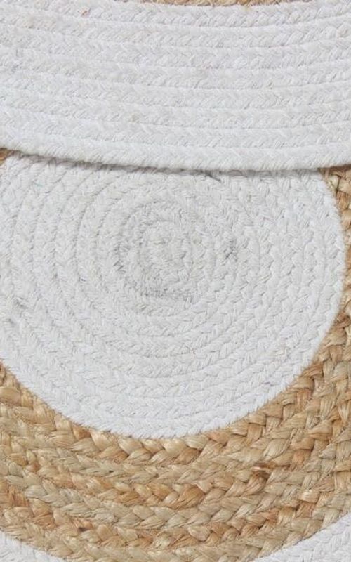 AIESY® Beautiful Handwoven Jute Reversible Carpet for Room
