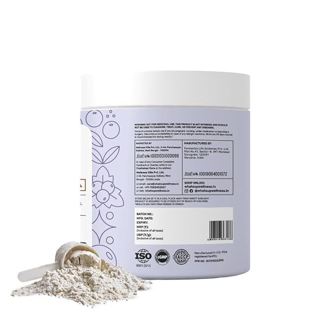 What’s Up Anti Acne Collagen Black Currant Flavor 200g