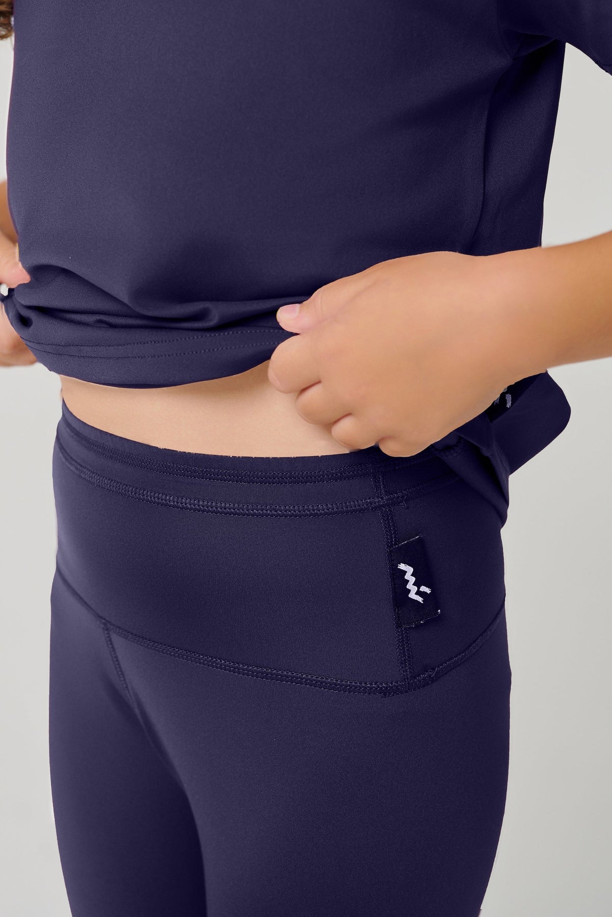MULU Classic Kids Leggings - Navy