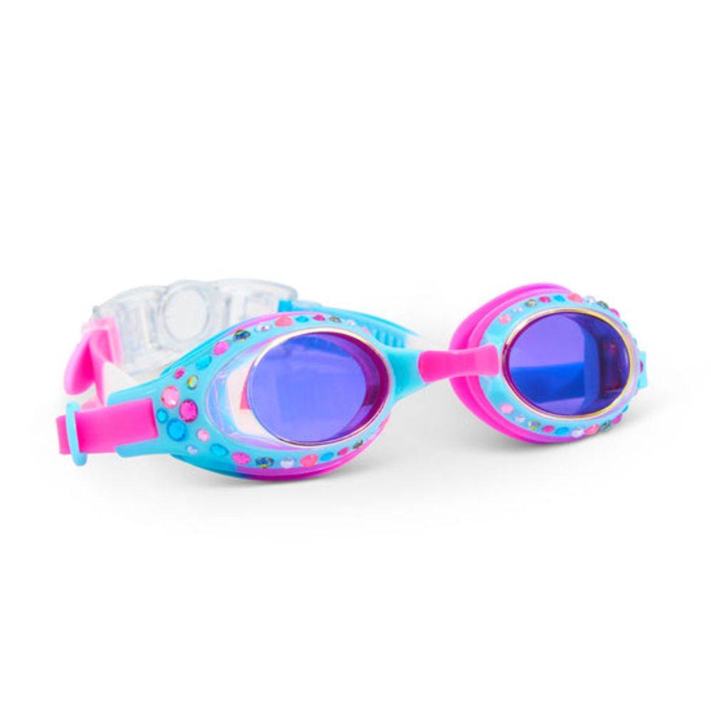 Bling2O Crystal Violet Glimmering Swim Goggles Violet, 6+ years