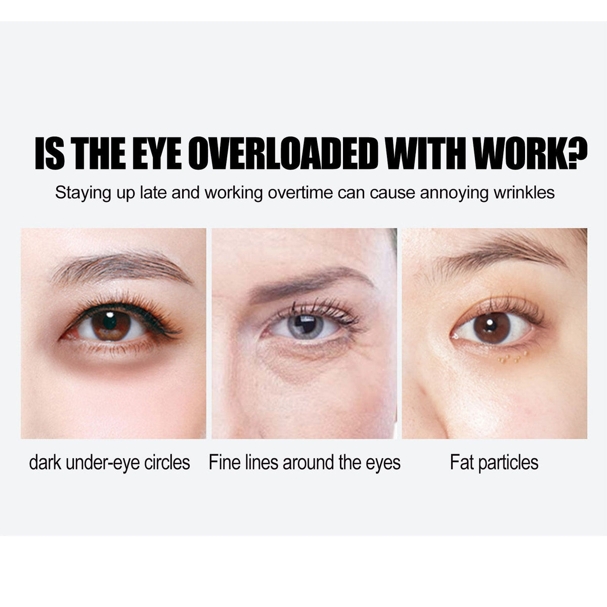 Instant Firm Eye Cream for Dark Circles, Fine Lines, Puffiness, Anti-Aging, Eye Care ,30g