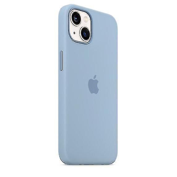 For iPhone 13 Phone Case - Silicone Cover with MagSafe Support for Quick Charging and Animation Prompts