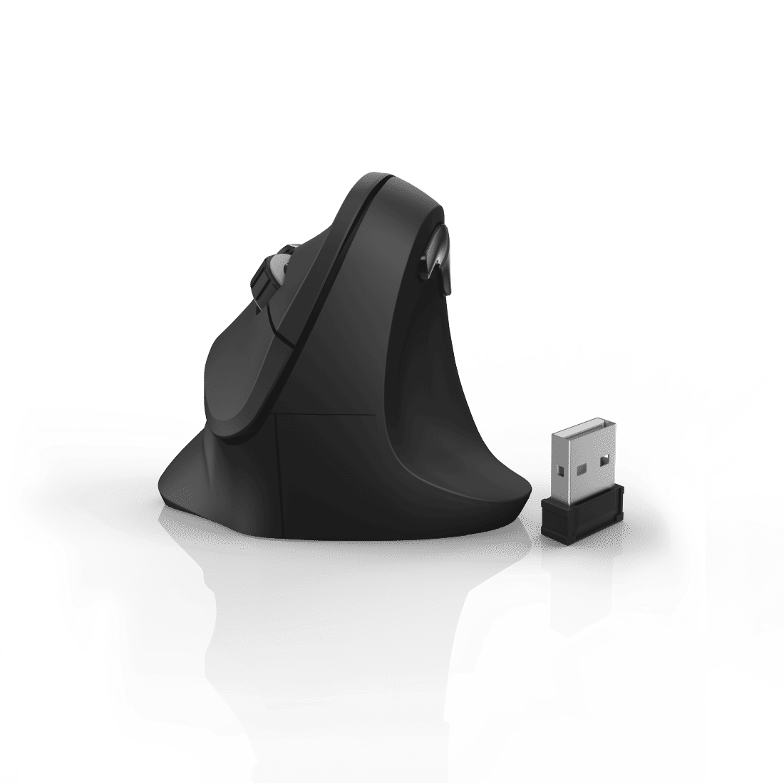 HAMA 182699 ERGONOMIC MOUSE, EMW-500, BLACK