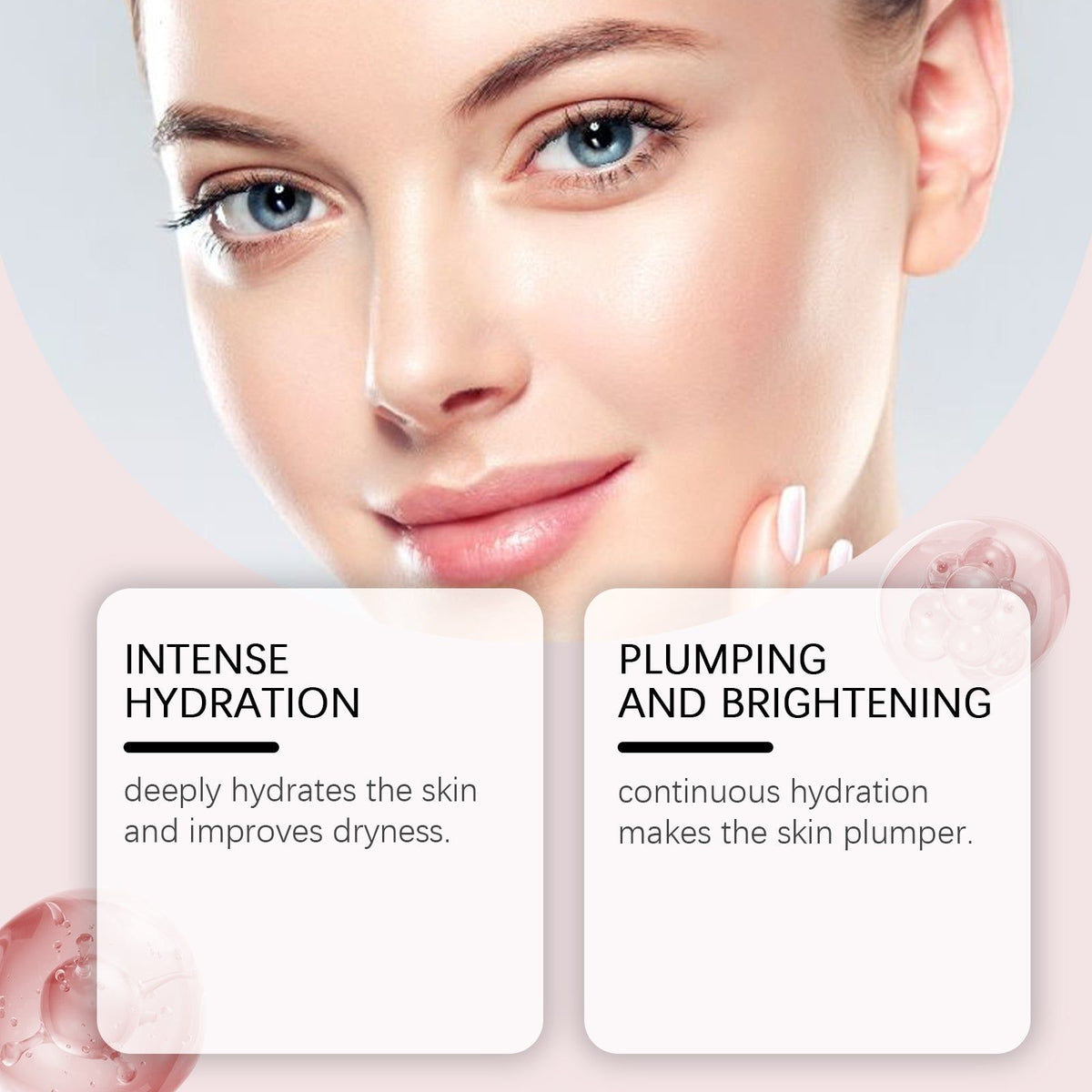Deep Hydrating Facial Mask, Moisturizing Skin Care, Brightening & Pore Smoothing ,4pcs