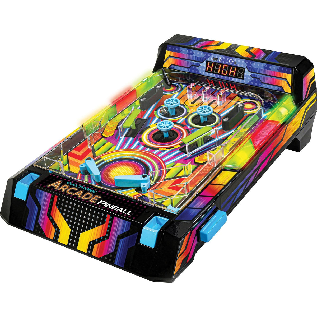 Ambassador Neon Series Electronic Arcade Pinball Game, 6+ Years