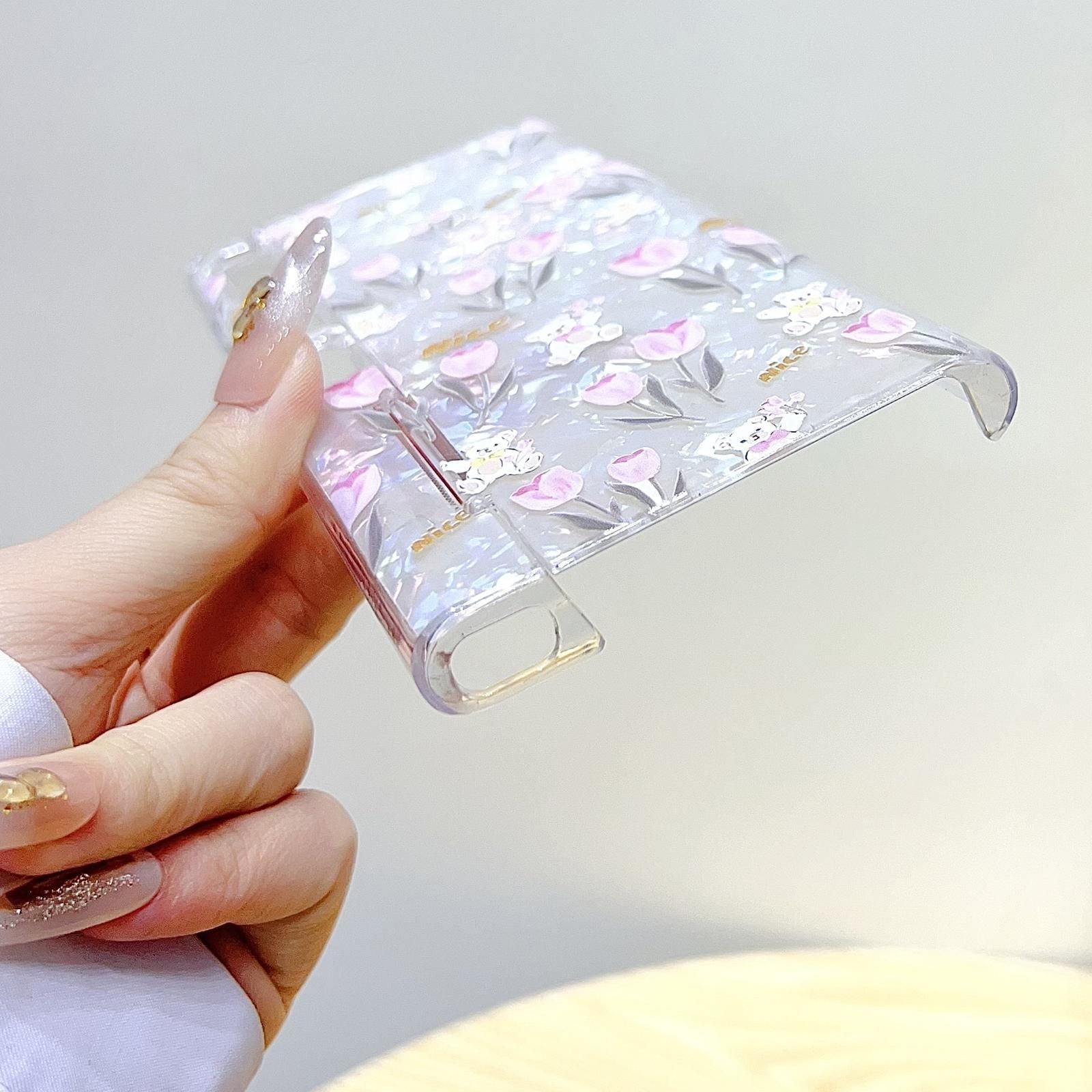 Flower Pattern PC Case For Huawei Mate Xs 2