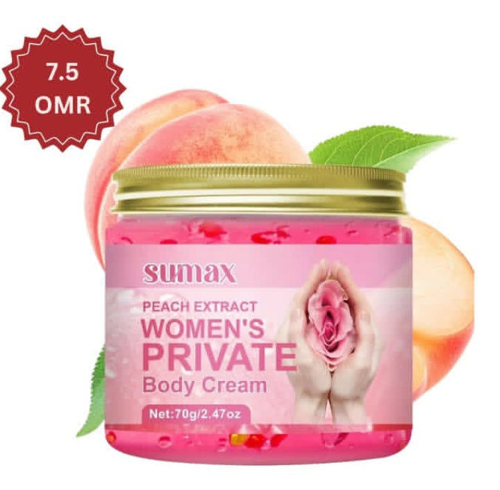 Sumax Peach Extract Women’s Private Body Cream