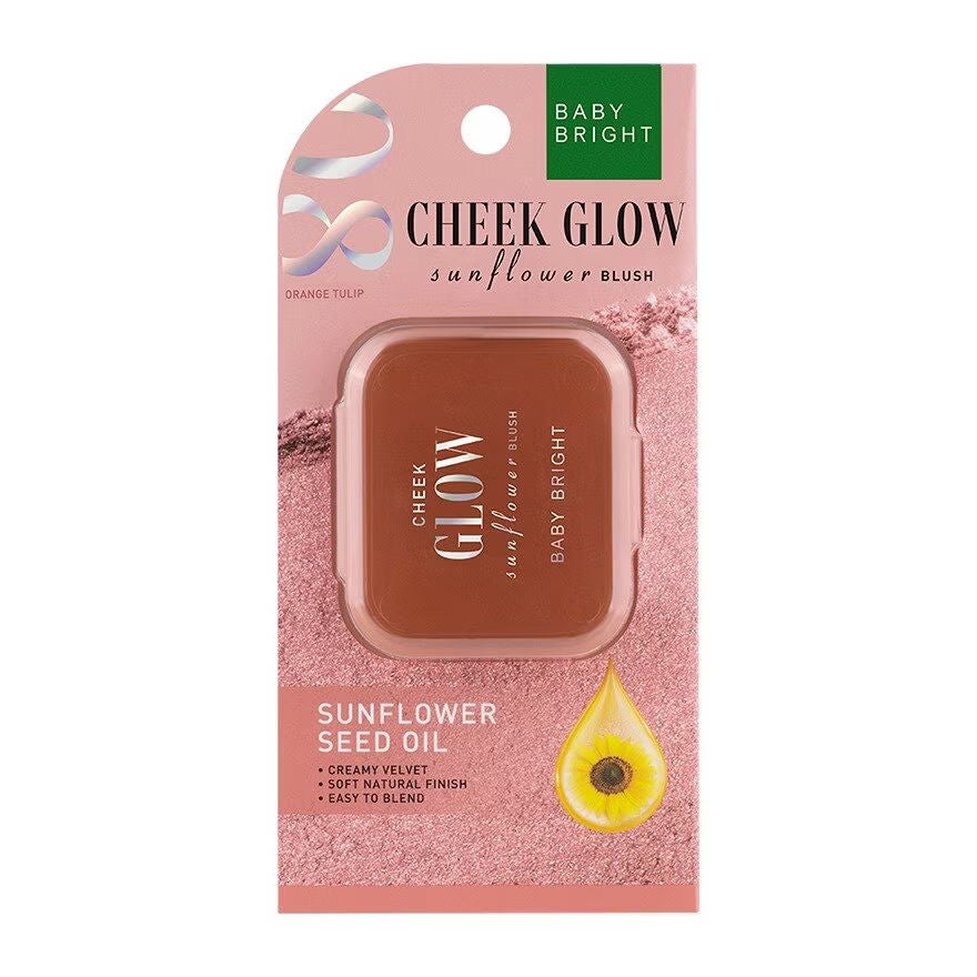 CHEEK GLOW SUNFLOWER BLUSH 5.2G BABY BRIGHT (M) 08 ORANGE TULIP