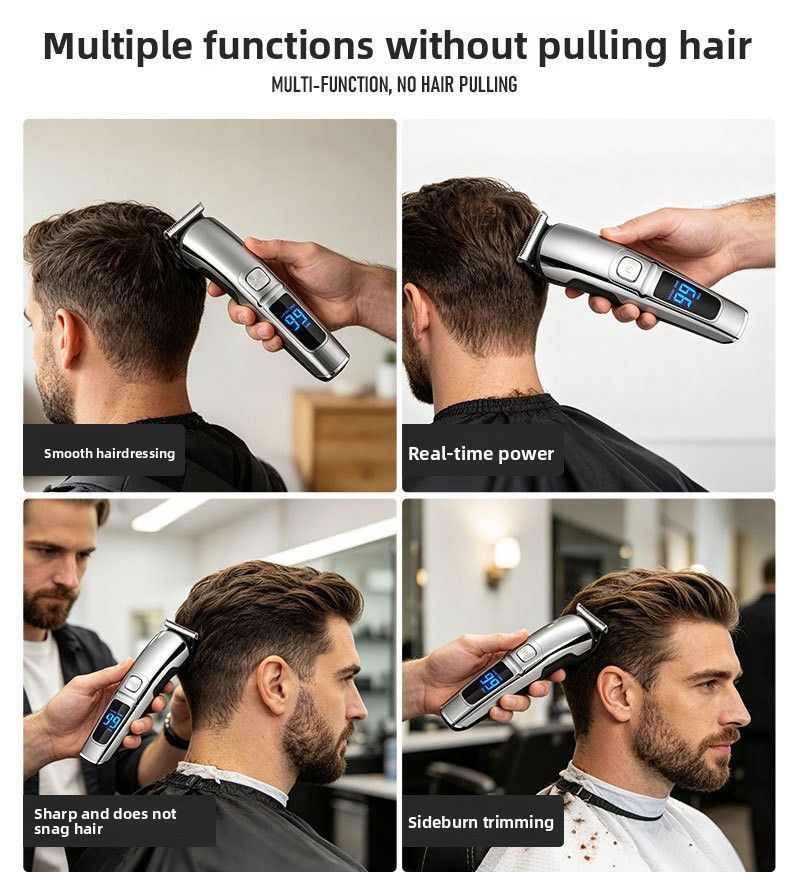USB Rechargeable Multifunction Hair Clipper