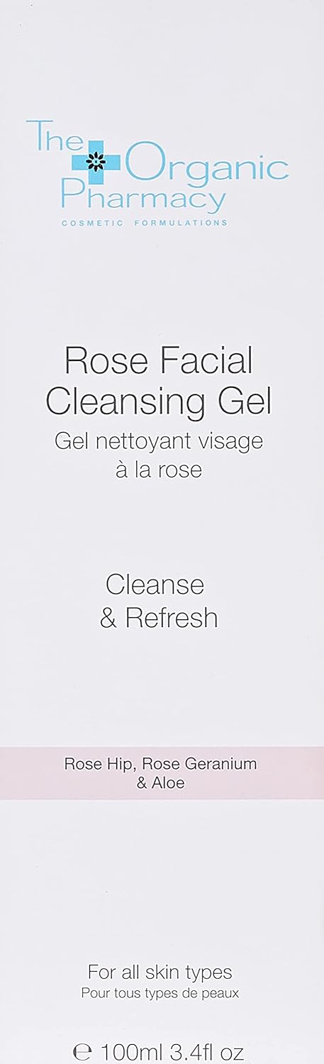 The Organic Pharmacy Rose Facial Cleansing Gel 100ml