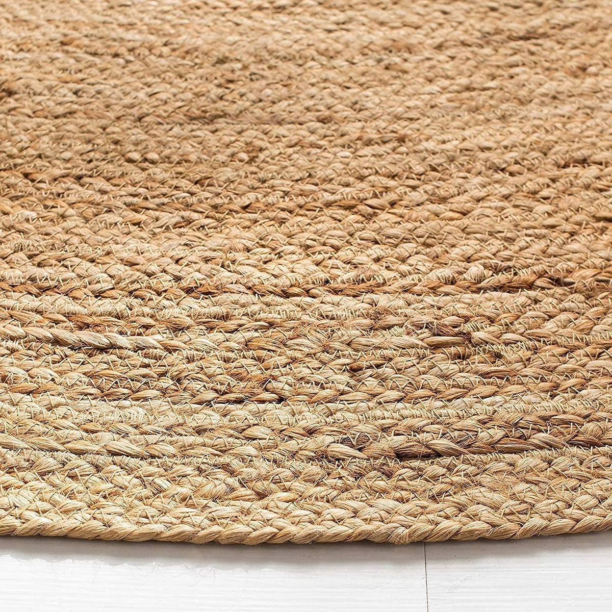 AIESY®  Handwoven Jute Beautiful Reversible Rug